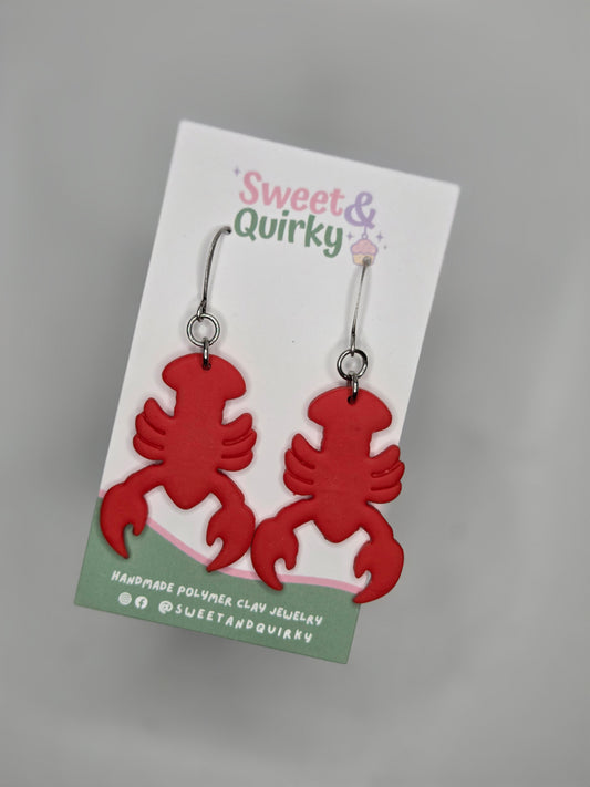 Lobster Earrings