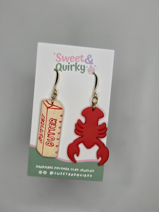 Lobster Earrings
