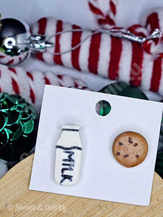 Milk and Cookie Earrings